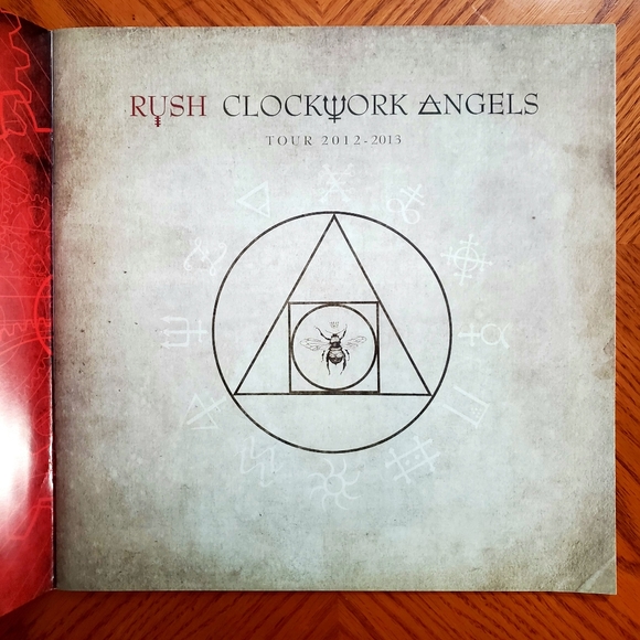 Rush Clockwork Angels Tour Program (2012-2013) - Picture 4 of 7